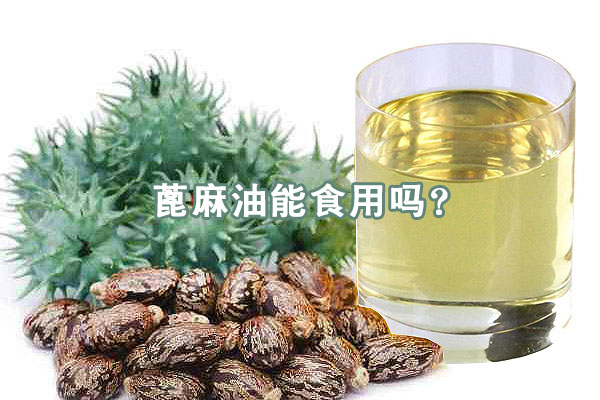 蓖麻油能食用嗎？